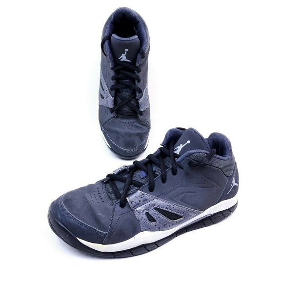 Nike Air Jordan Ace 23 Gray Black Sz 7 Youth Shoes